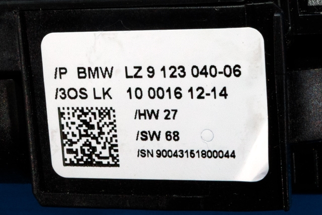 Bryter combi til BMW 3-Serie 2005-2011 (E90/E91/E92/E93) (E90/E91/E92/E93) (BMW|9 123 040|)