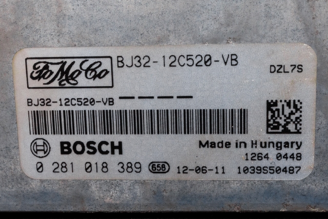 Styreenhet motor til Land Rover Range Rover, Evoque 2011-2019 (Type I)  (BOSCH|0 281 018 389|BJ32-12C520-VB|)