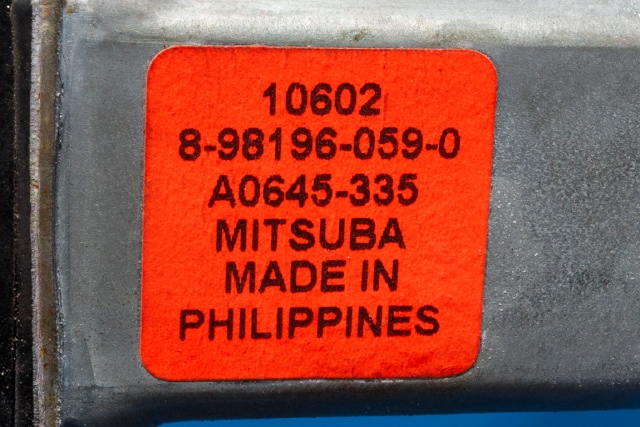 Ruteheis høyre foran til Isuzu D-Max 2007-2012 (Type I)
