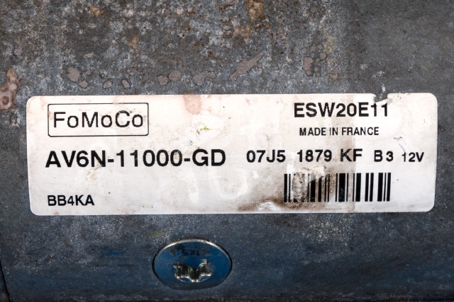 Starter diesel til Ford Transit Connect 2013-2018 Type II, Fase 1 (FORD|AV6N-11000-GD|)