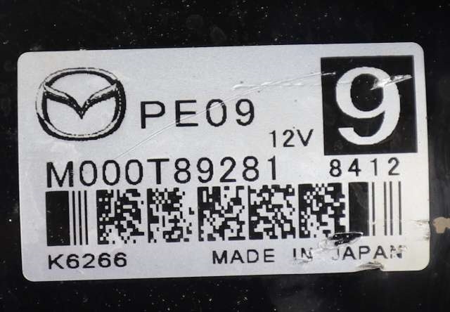 Starter til Mazda 3 2016-2019 (Type III, Fase 2)  (MITSUBISHI|M000T89281|)