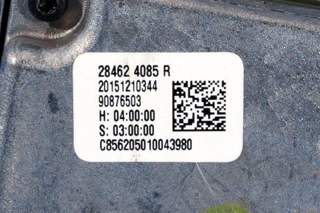 Parkeringskamera foran til Renault Megane 2016-->> Type IV (RENAULT|2846 24085R|)