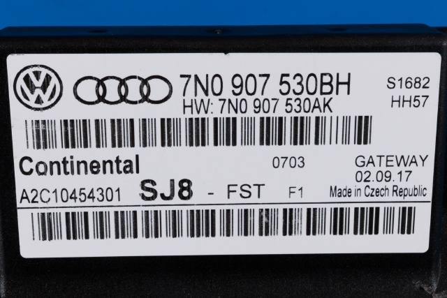 Styreenhet diverse til VW Caddy 2010-2015 (Type III, Fase 2) (CONTINENT|A2C10454301|7N0 907 530 BH|)
