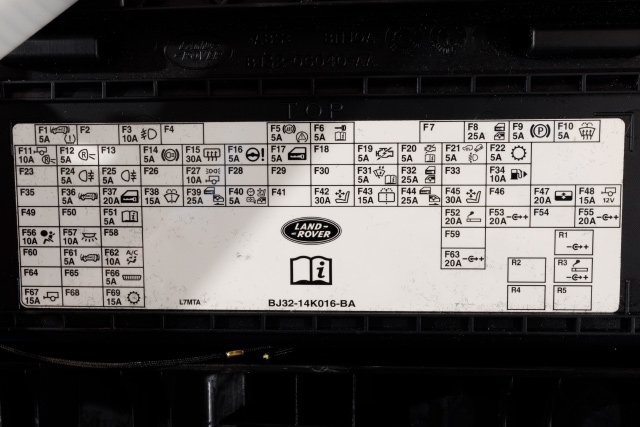 Hanskerom til Land Rover Range Rover, Evoque 2011-2019 (Type I)  (LAND ROVER|BJ32-14K016-BA|)
