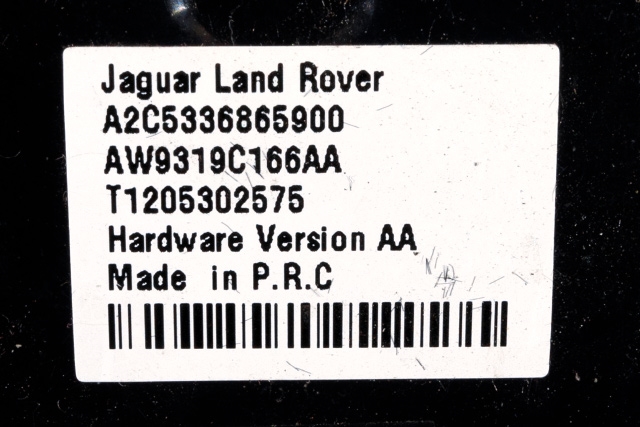Bilstereo diverse til Land Rover Range Rover, Evoque 2011-2019 (Type I)  (LAND ROVER|AW93-19C166-AA|)