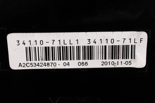 Instrumentpanel til Suzuki Swift 2011-2017  (VDO|A2C53424870-04|34110-71LL1|)