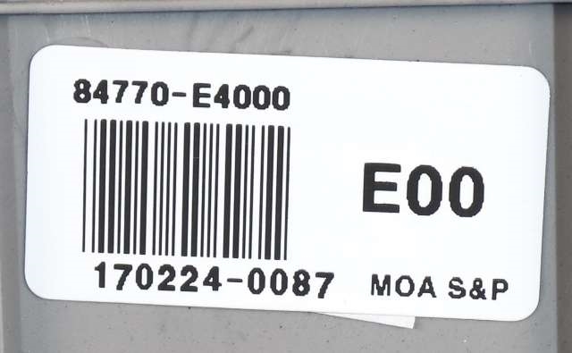 Dashbord diverse til Kia Soul 2014-2019 (Type II) (KIA|84770-E4000|)