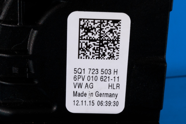 Pedal gass til Audi A3 2012-2016 (Type III, Fase 1) (HELLA|6PV 010 621-11|5Q1 723 503 H|)