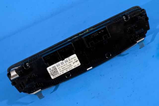 Varmeapparat betjening til Audi A3 2012-2016 (Type III, Fase 1) (VAG|8V0 820 043 G|)