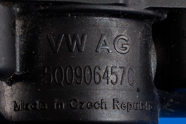 Sirkulasjonspumpe til Audi A3 2012-2016 (Type III, Fase 1) (VAG|5Q0 906 457 C|)