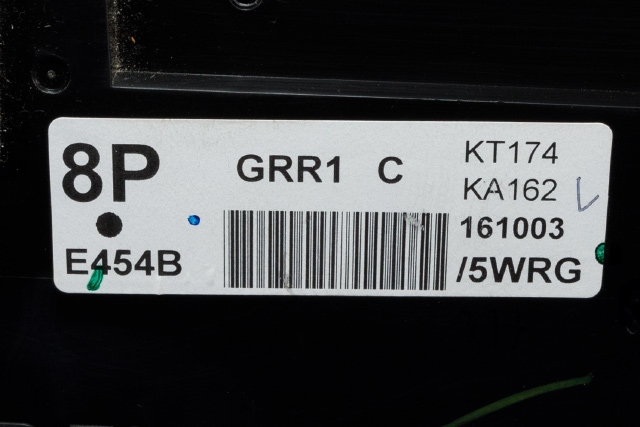 Instrumentpanel til Mazda 6 2015-2018 (Type III, Fase 2)