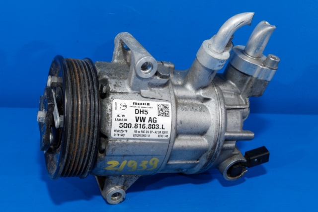 Aircondition kompressor til Škoda Octavia, 2017-2020 (Type III, Fase 2)  (VAG|5Q0 816 803 L)
