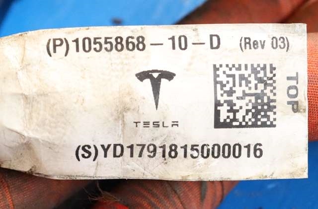 Kabel høy volt (HV) elbil til Tesla Model S 2016-2021 (Fase 2) (TESLA|1097000-00-F|)
