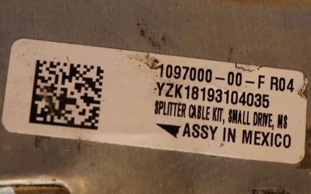 Kabel høy volt (HV) elbil til Tesla Model S 2016-2021 (Fase 2) (TESLA|1097000-00-F|)