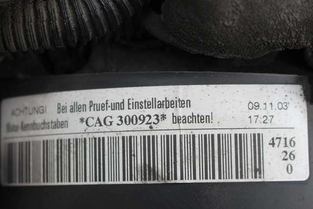 Motor diesel til Audi A4 2007-2014 (Type IV) (B8) (B8) (CAGC|)