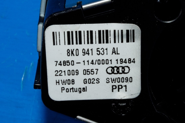 Bryter lys til Audi A4 2007-2014 (Type IV) (B8) (B8) (VAG|8K0 941 531 AL|)