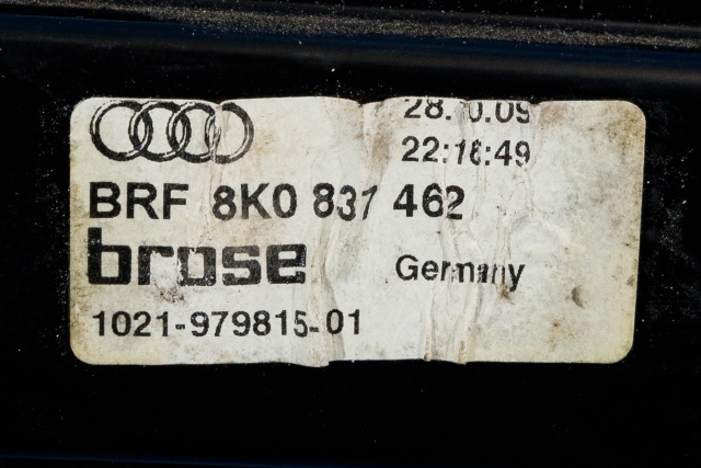 Ruteheis høyre foran til Audi A4 2007-2014 (Type IV) (B8) (B8) (VAG|8K0 959 802 A|)