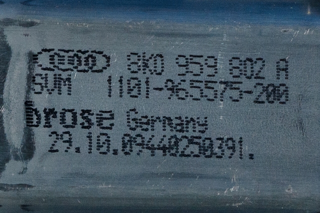 Ruteheis høyre foran til Audi A4 2007-2014 (Type IV) (B8) (B8) (VAG|8K0 959 802 A|)