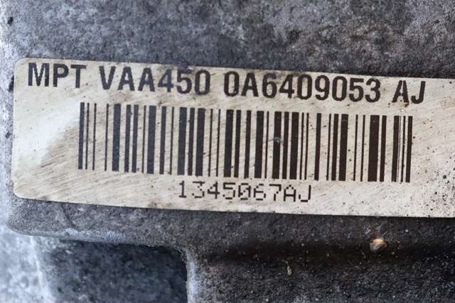 Girkasse 4WD fordelingskasse til VW Tiguan 2011-2016 (Type I, Fase 2) (VAG|0A6 409 053 AJ|)