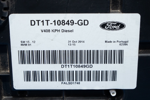 Instrumentpanel til Ford Transit Connect 2013-2018 Type II, Fase 1  (FORD|DT1T-10849-GD|)