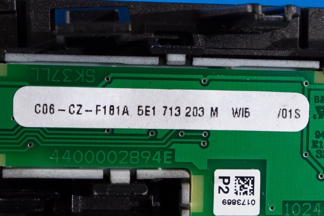 Dashbord diverse til Škoda Octavia 2013-2016 (Type III, Fase 1)  