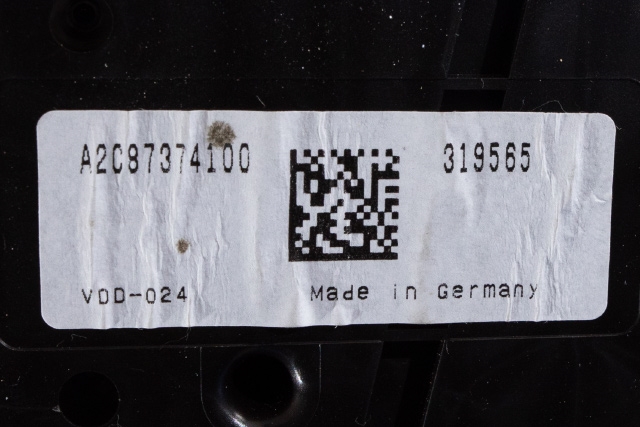 Instrumentpanel til Škoda Octavia 2013-2016 (Type III, Fase 1) (VAG|5E0 920 750|)