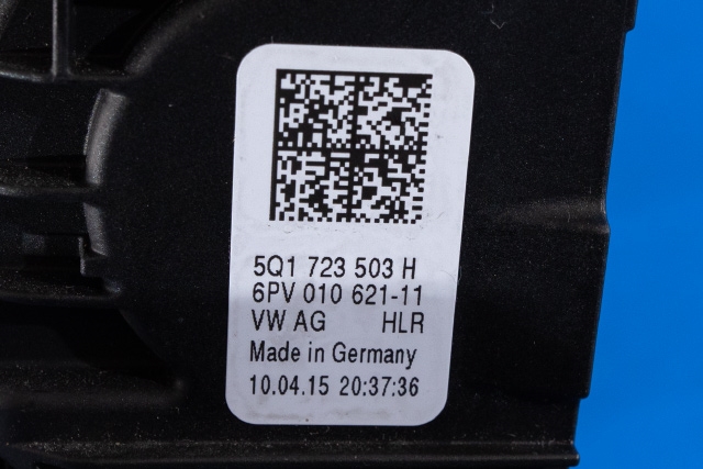 Pedal gass til Škoda Octavia 2013-2016 (Type III, Fase 1)  (HELLA|6PV 010 621-11|5Q1 723 503 H|)