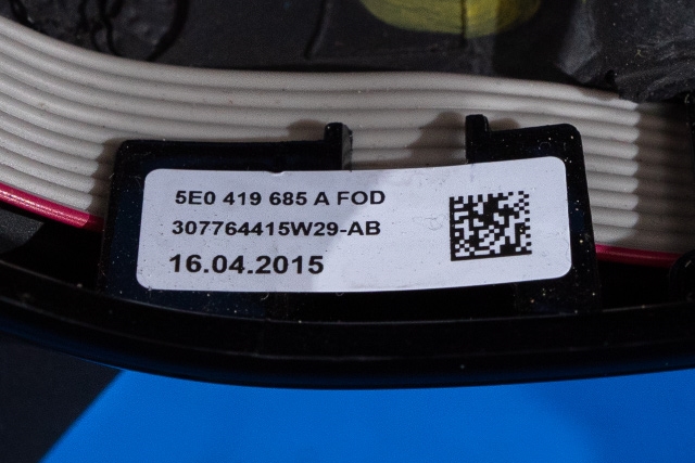 Ratt til Škoda Octavia 2013-2016 (Type III, Fase 1)  (VAG|5E0 419 685 A|)
