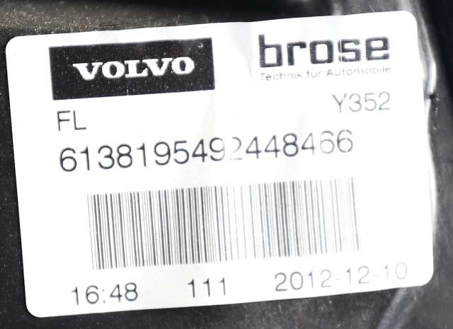 Ruteheis venstre foran til Volvo V60 2010-2013 (Type I, Fase 1)