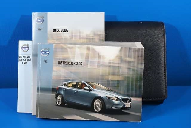 Instruksjonsbok til Volvo V40, 2012-2019  