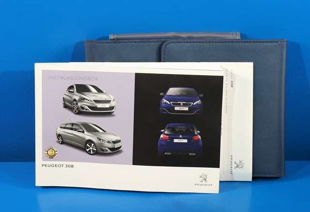 Instruksjonsbok til Peugeot 308, 2013-2021 (Type II)  