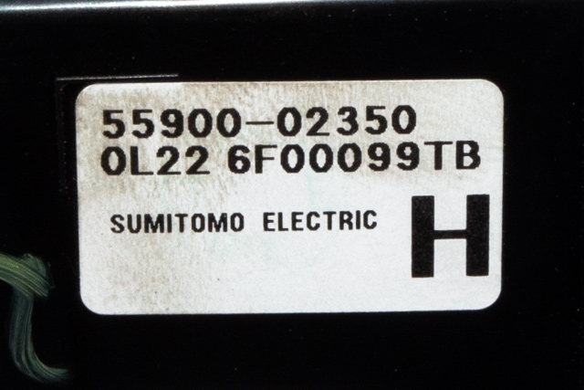 Varmeapparat betjening til Toyota Auris 2010-2012 (Type I, Fase 2) (TOYOTA|55900-02350|)