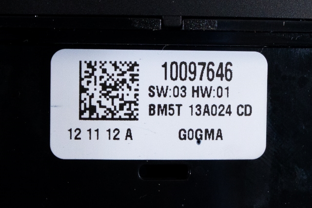 Bryter lys til Ford Focus 2011-2014 (Type III, Fase 1) (FORD|BM5T-13A024-CD|)