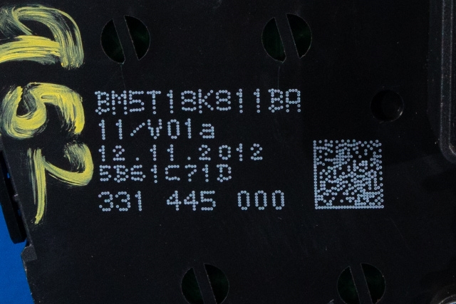 Bilstereo betjeningspanel til Ford Focus 2011-2014 (Type III, Fase 1)  (FORD|BM5T-18K811-BA|)