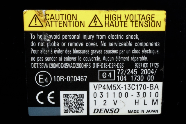 Styreenhet xenon/ballast til Land Rover Freelander 2007-2014 (Type II)  (DENSO|031100-3010|)