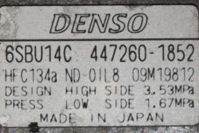 Aircondition kompressor til BMW X1 2009-2015 (E84) (E84) (DENSO|447260-1852|)