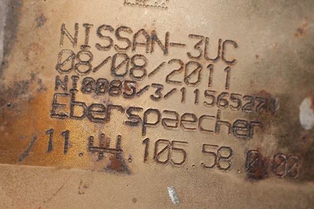 Katalysator til Nissan Qashqai 2010-2014 (Type I, Fase 2)  