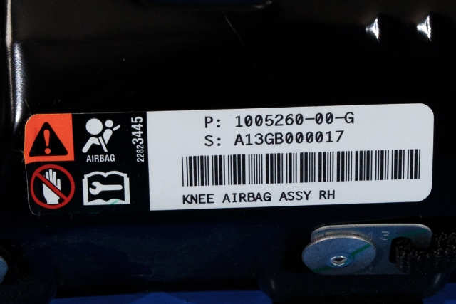 Airbag kne til Tesla Model S 2013-2016 (Fase 1) (TESLA|1005260-00-G|)