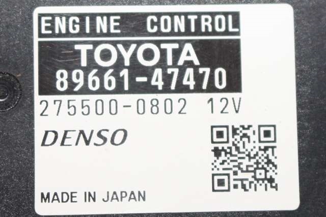 Styreenhet motor til Toyota Prius 2009-2016 (Type III) (COMBI) (COMBI) (DENSO|275500-0802|89661-47470|)