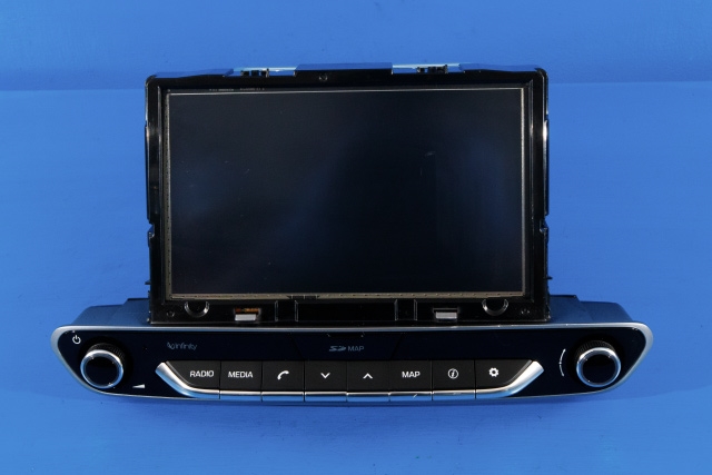Bilstereo navigasjon til Hyundai Ioniq Hybrid, 2016-2019 (Fase 1)  (HYUNDAI|96550-G2250)