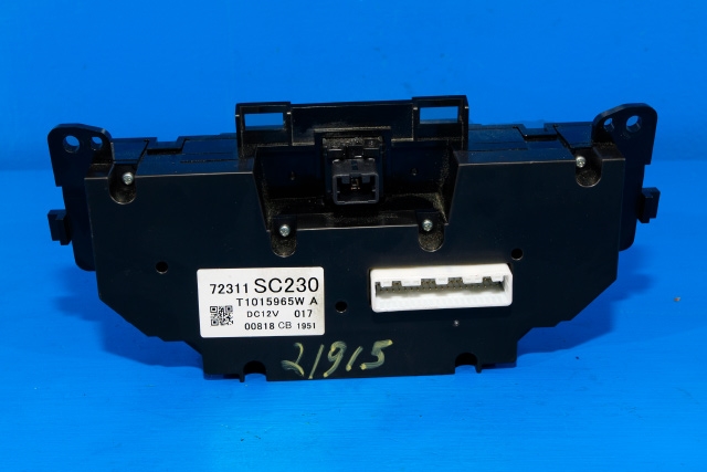 Varmeapparat betjening til Subaru Impreza 2008-2012 (Type III)  (SUBARU|72311-SC230|)