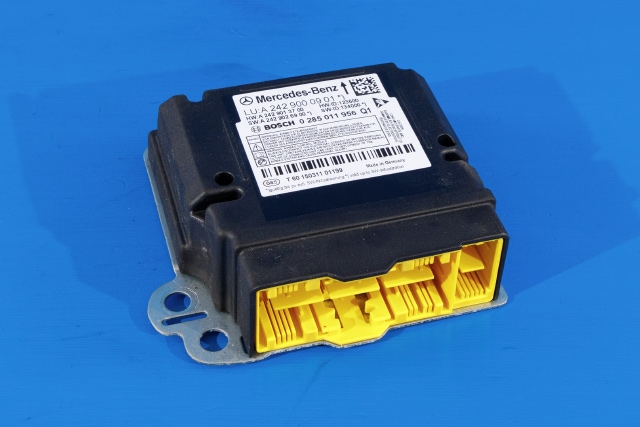 Styreenhet airbag hovedsensor til Mercedes B-Klasse, electric drive, 2014-2018 (W242) (W242) (BOSCH|0 285 011 956)