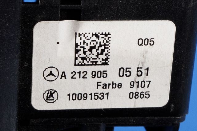 Bryter lys til Mercedes B-Klasse, electric drive 2014-2018 (W242) (W242) (MERCEDES|A 212 905 05 51|)