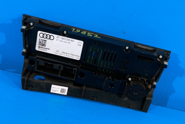 Varmeapparat betjening til Audi A4 2007-2014 (Type IV) (B8) (B8) (VAG|8T1 820 043 AH|)