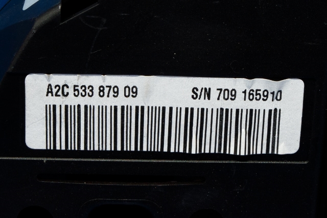 Instrumentpanel til BMW X1 2009-2015 (E84) (E84) (BMW|9 187 369|)