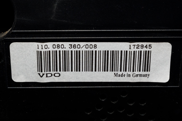 Instrumentpanel til VW Tiguan 2007-2011 (Type I, Fase 1) (VDO|110.080.360/008|5N0 920 870 D|)