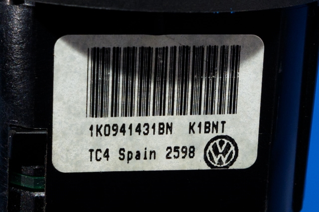 Bryter lys til VW Tiguan 2007-2011 (Type I, Fase 1)  (VAG|1K0 941 431 BN|)