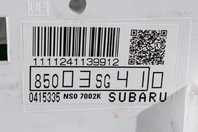Instrumentpanel til Subaru Forester 2013-2019 (Type IV)  (SUBARU|85003-SG410|)