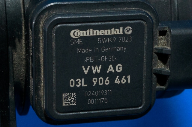 Luftmengde/luftmassemåler til VW Golf VI 2008-2012 (SIEMENS|5WK9 7023|03L 906 461|)