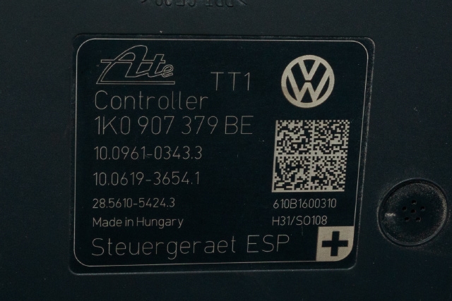 ABS sentral til Škoda Superb 2008-2015 (Type II) (VAG|1K0 614 517 CP|)
